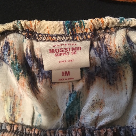 Mossimo Ikat Print Maxi Dress M - Picture 6 of 6